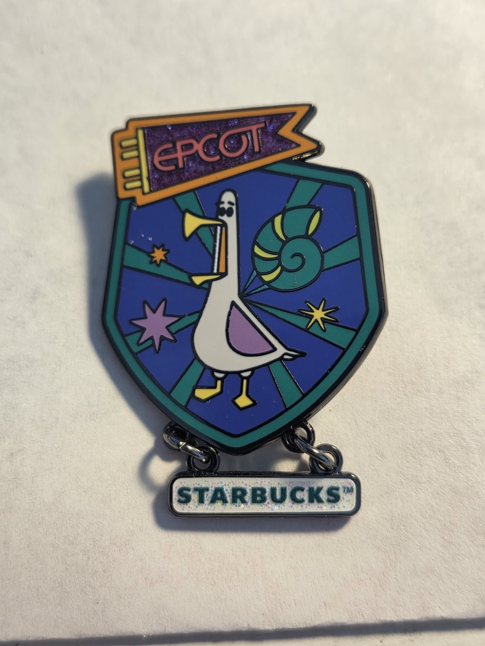 Disney EPCOT Starbucks Finding Nemo Pin
